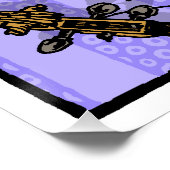 Violinen und Spider - Pop Poster (Ecke)