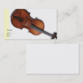 Violinen-Viola-Profil/Visitenkarte Visitenkarte (Vorne/Hinten)