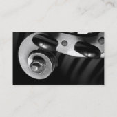 Violinen-Viola-Visitenkarte für den Visitenkarte (Rückseite)