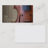 Violinen-Viola-Visitenkarte für den Visitenkarte (Vorne/Hinten)