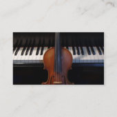 Violinen-/Viola-Visitenkarte Visitenkarte (Rückseite)