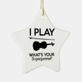 Violinenentwürfe Keramikornament (Rechts)