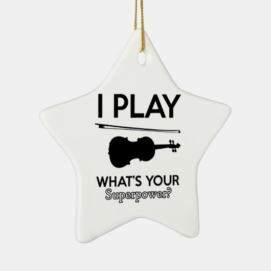 Violinenentwürfe Keramikornament (Rechts)