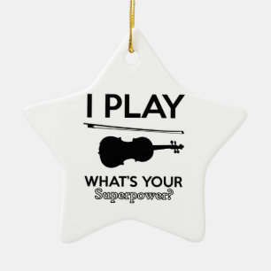 Violinenentwürfe Keramikornament