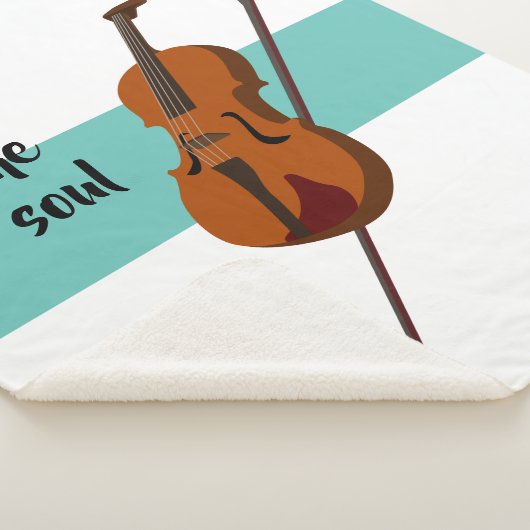 Violinenentwurfsdecke Sherpadecke (3/4)