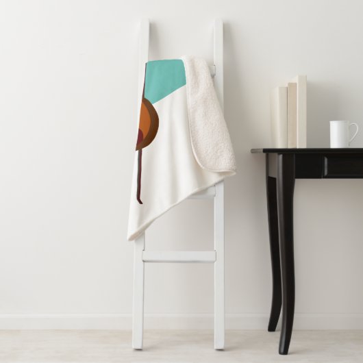 Violinenentwurfsdecke Sherpadecke (Beispiel)