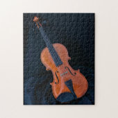 Violinfoto Nahaufnahme Puzzle (Vertikal)
