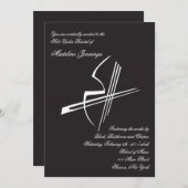 Violinimpressionen - Einladung (Vorne/Hinten)