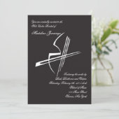 Violinimpressionen - Einladung (Stehend Vorderseite)