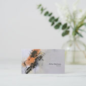 Violinisatorenkarte Visitenkarte (Stehend Vorderseite)