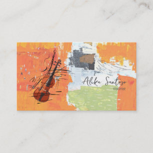 Violinisatorenkarte Visitenkarte