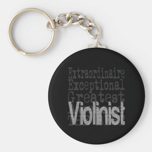 Violinist Extraordinaire Schlüsselanhänger (Vorne)