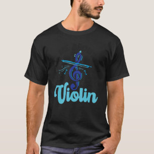 Violinist Fragte mich über meine Violine T-Shirt
