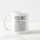 Violinist Kaffeetasse (Links)