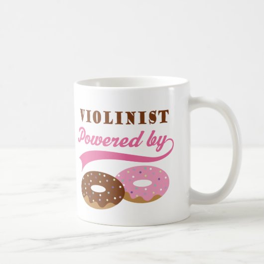 Violinist-lustiges Geschenk Kaffeetasse (Rechts)
