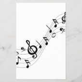 Violinist Music-Erwägungsgrund Werbeaktion Flyer (Hinten)