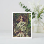 Violinist Postkarte (Stehend Vorderseite)