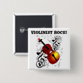 Violinist, Rock the House_ Button (Vorne & Hinten)