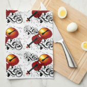 Violinist, Rock the House_ Handtuch (Viertel Falte)