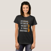 Violinist Unglaublich witzig Fiddle Fiddler Violin T-Shirt (Vorne ganz)