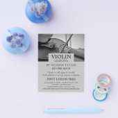 Violinist, Violin Lessons Flyer (Einzeln)