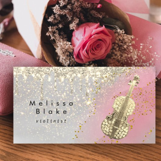 Violinistikkarte Visitenkarte