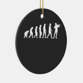 Violinistische Evolution Keramik Ornament (Rechts)