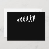 Violinistische Evolution Postkarte (Vorne/Hinten)