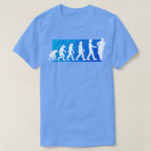 Violinistische Evolution T-Shirt (Design vorne)