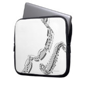 Violinkonzert Beethovens Laptopschutzhülle (Vorderseite Links)