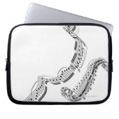 Violinkonzert Beethovens Laptopschutzhülle (Vorderseite)