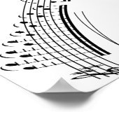 Violinkonzert Beethovens Poster (Ecke)