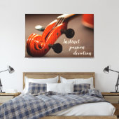 Violinleiter Inspiration Leinwand (Insitu (Schlafzimmer))
