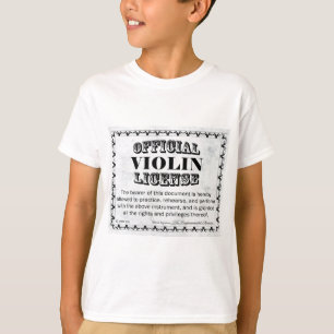 Violinlizenz T-Shirt