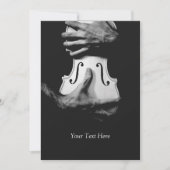 Violinmusik Einladung (Vorderseite)