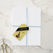Violinmusik Geschenkanhänger (Mit Garn)