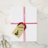 Violinmusik Geschenkanhänger (Mit Garn)