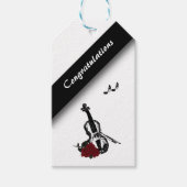 Violinmusik Geschenkanhänger (Vorderseite)