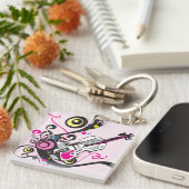 Violinmusik Schlüsselanhänger (Vorderseite rechts)