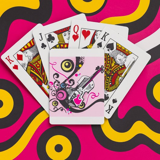 Violinmusik Spielkarten