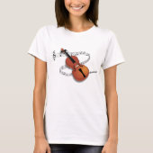 Violinmusik T-Shirt (Vorderseite)