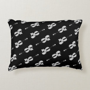 Violinmuster Zierkissen
