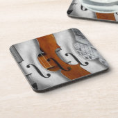 Violins Cork Untersetzer (Linke Seite)