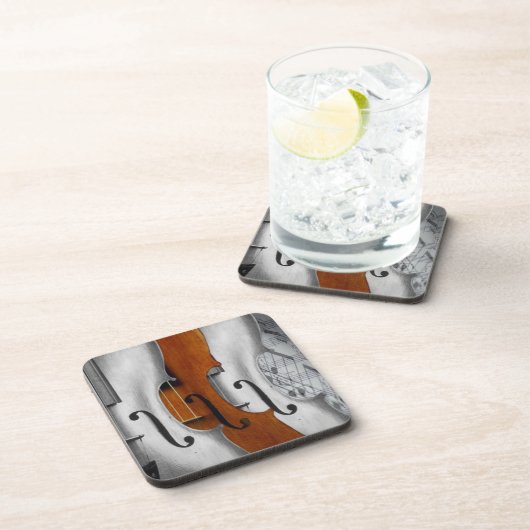 Violins Cork Untersetzer (Rechte Seite)