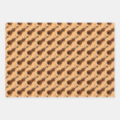 Violins Musical Design Geschenkpapier Set (Vorderseite)