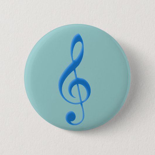 Violinschlüssel violin clef button (Vorderseite)