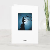 Violinspieler Karte (Rückseite)