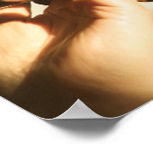 Violinspielerin Poster (Ecke)