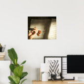 Violinspielerin Poster (Heimbüro)