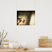 Violinspielerin Poster (Küche)